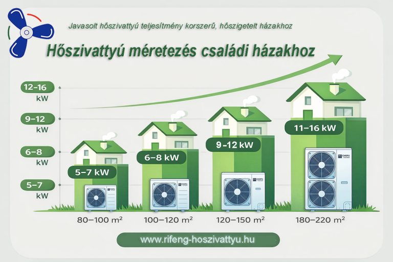 Mekkora hőszivattyút vegyek? Méretezési segédlet