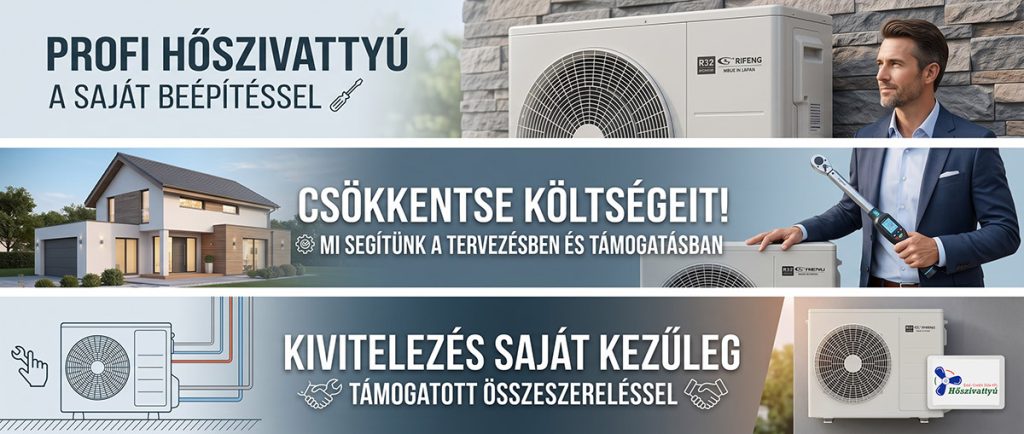 Profi hőszivattyú - sajátkezű kivitelezés - tökéletes összhangban