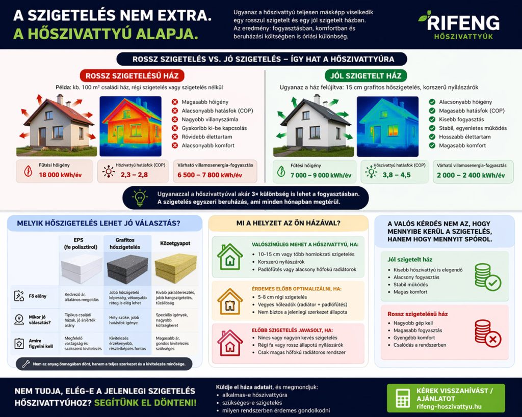 Grafitos homlokzati hőszigetelés kivitelezése családi házon