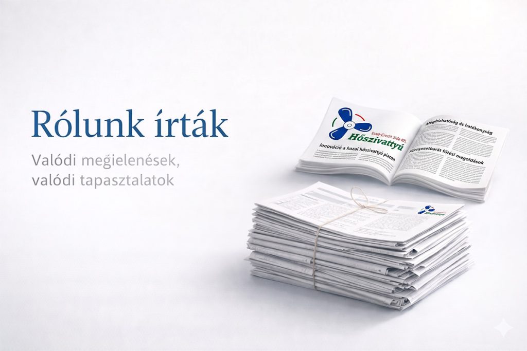 Rifeng hőszivattyú megjelenések a sajtóban – újságcikkek és hírek összefoglalója