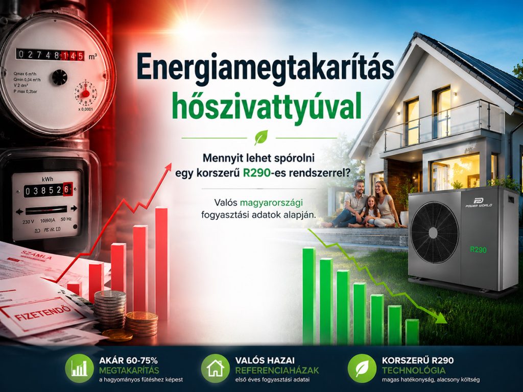 Energiamegtakarítás hőszivattyúval
