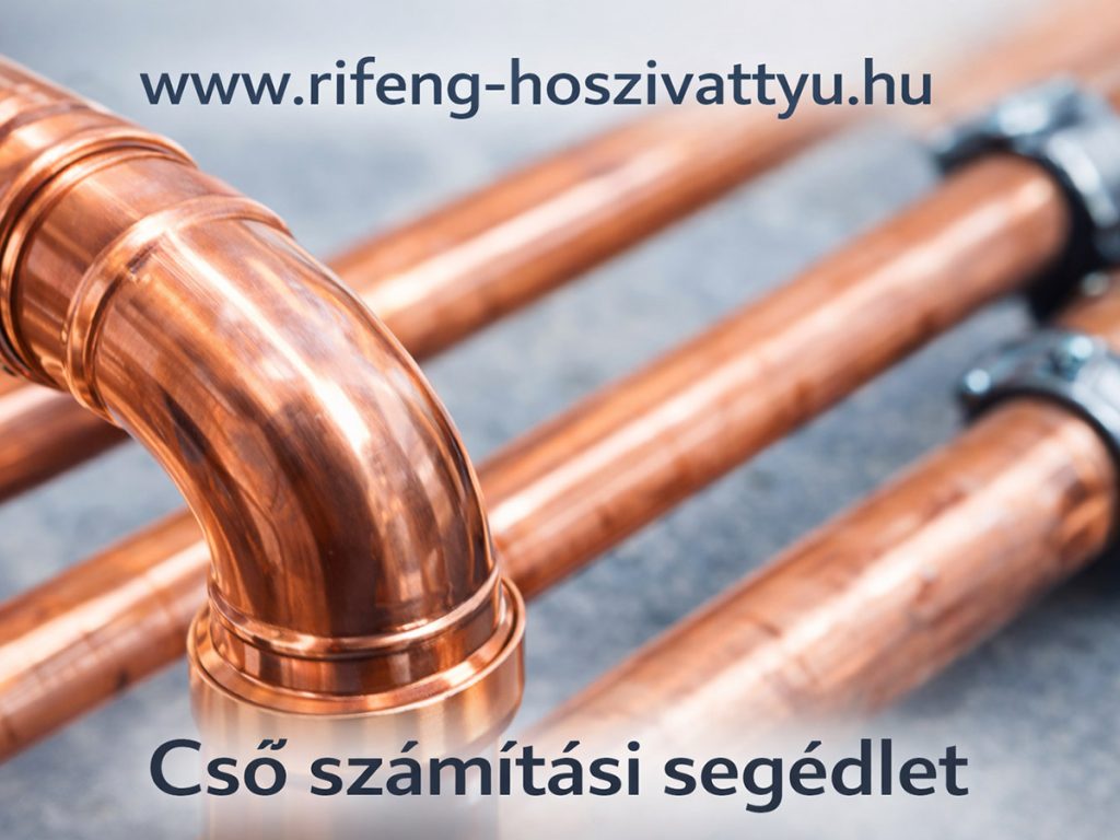 Cső méretezési és áramlási számítási segédlet – fűtési rendszerekhez