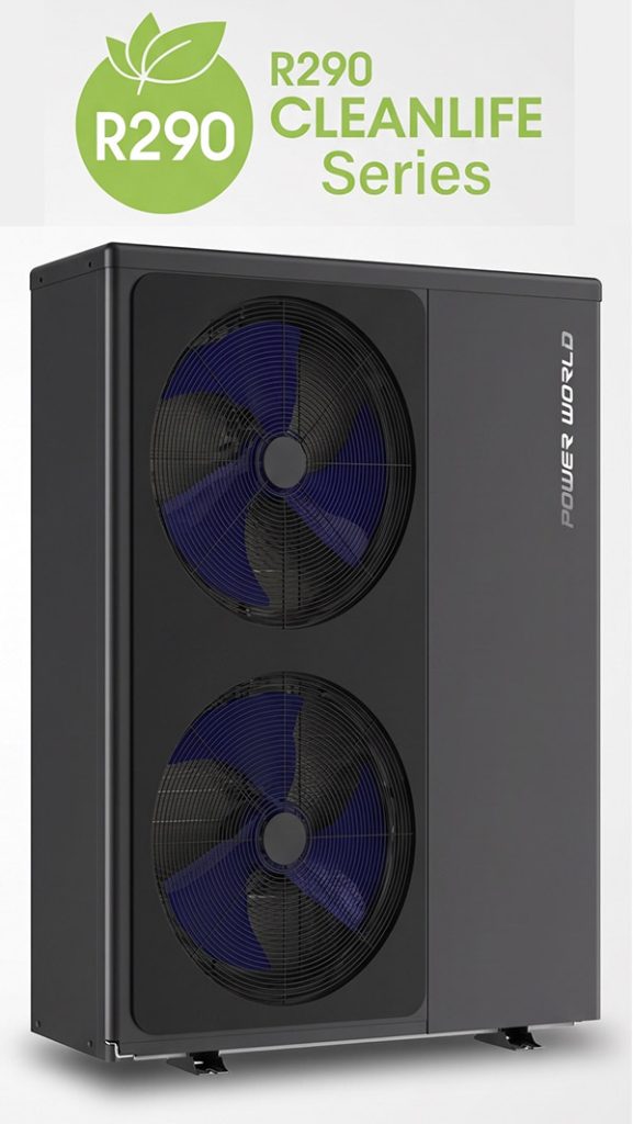 Power World PW070 22 kW R290 inverteres hőszivattyú