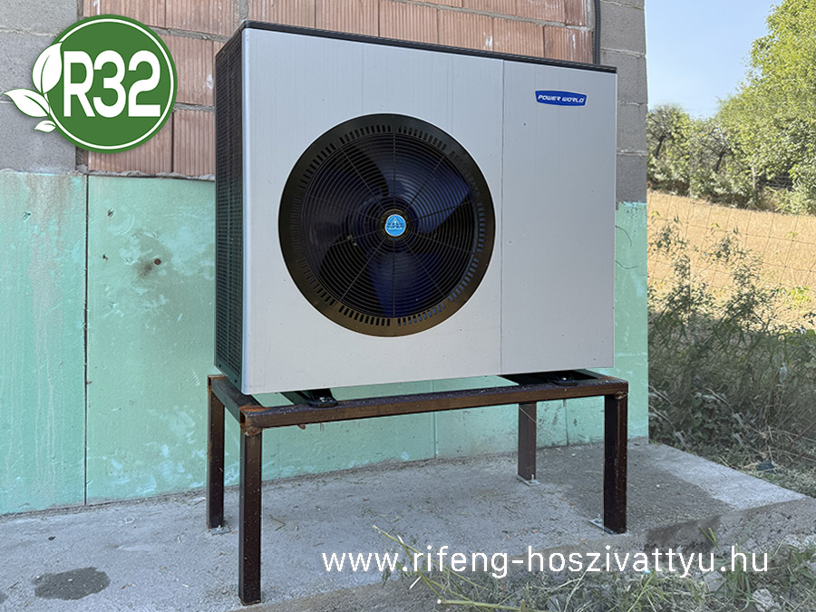 Power World hőszivattyú fűt-hűt Markaz községben épült pihenőházban