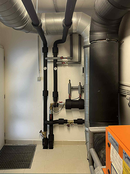 Fűtési csövek profi hőszigetelése