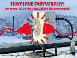 A monoblokk hőszivattyúk fagyvédelme: Így kerülje el a milliós kárt!