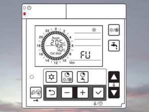 FU hibakód a hőszivattyú védelmére