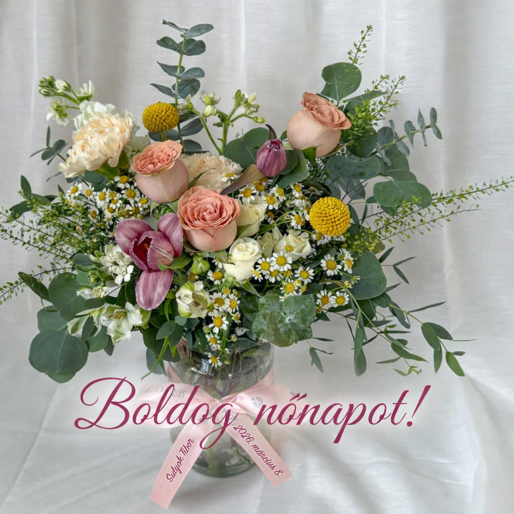 Boldog nőnapot kívánunk!