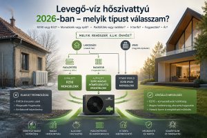 Melyik hőszivattyút válasszam. Bőséges a választék 2026-ban