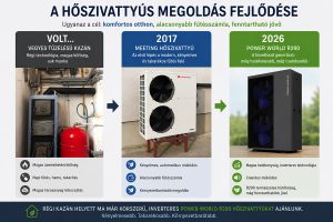 Vegyestüzelésű kazánról hőszivattyúra – Megéri lecserélni 2026-ban?
