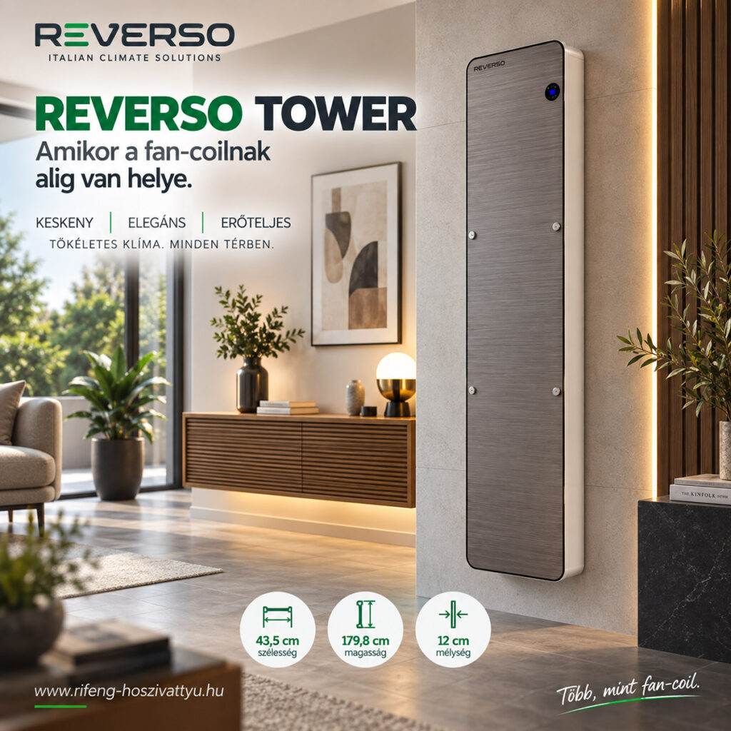 Reverso Rover amikor a fan-coilnak alig van helye